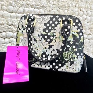🔥NWT Betsey Johnson Polka Dot Handbag / Purse